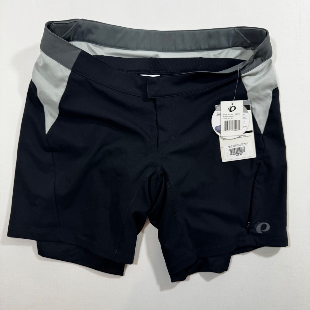 NWT PEARL iZUMi Womens W Canyon Short MTB Black‎ XL Bicycle Cycling Bike Bicycle